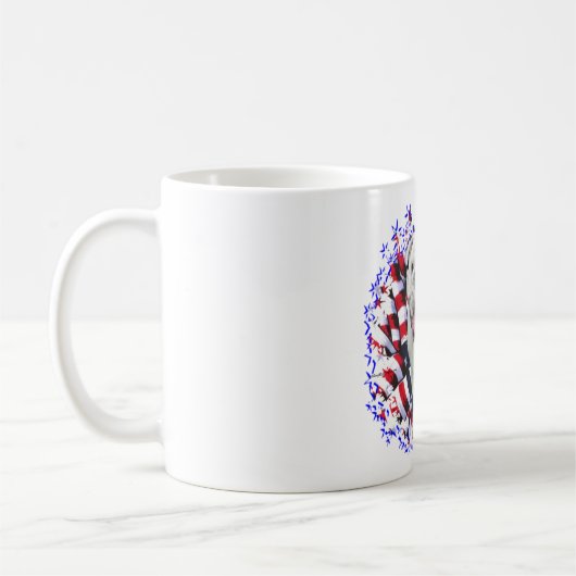 Bulldog Patriot Kaffeetasse (Links)