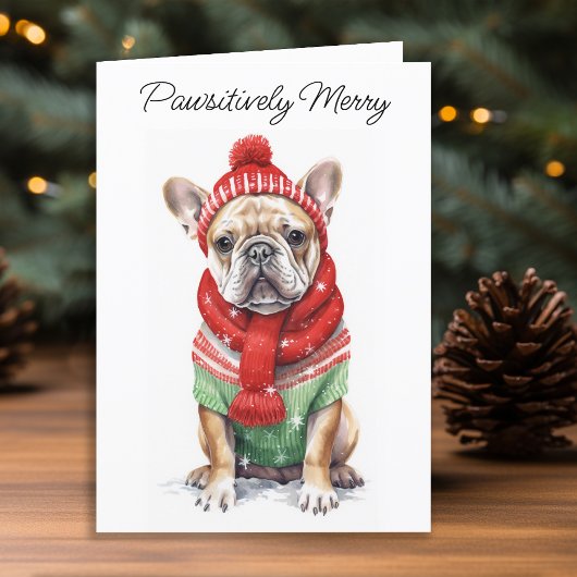 Bulldog Personalisiert Dog Lover Weihnachten