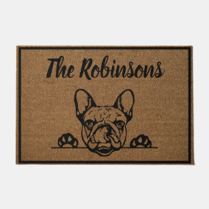 Bulldog Personalisiert Welcome Mat Doormat Fußmatte
