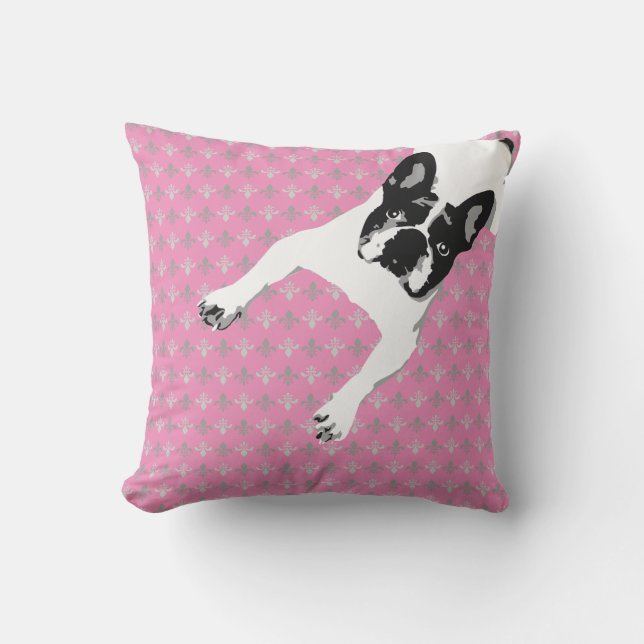 Bulldog-Pillow Kissen (Vorderseite)