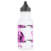 Bulldog Pink Trinkflasche (Rechts)