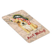 Bulldog Pirate Magnet (Rechte Seite)