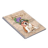 Bulldog Pirate Notizblock (Rechte Seite)