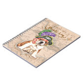 Bulldog Pirate Notizblock (Linke Seite)