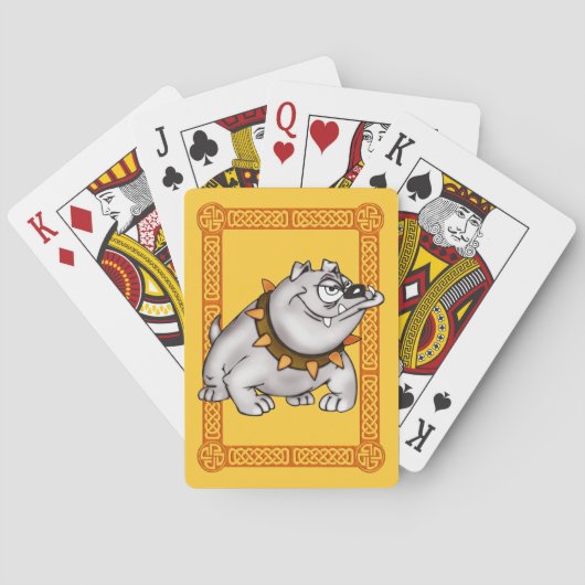 Bulldog Playing Cards Spielkarten (Rückseite)