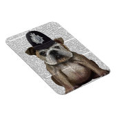 Bulldog Policeman Magnet (Rechte Seite)