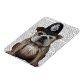 Bulldog Policeman Magnet (Linke Seite)