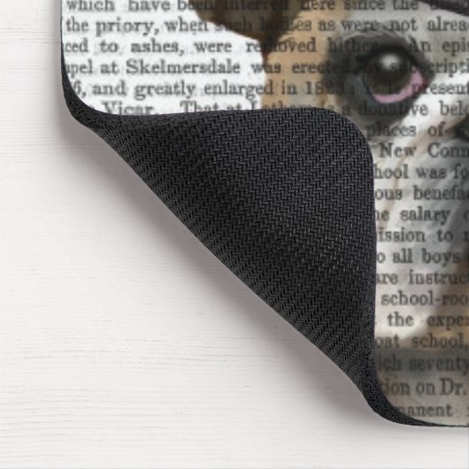 Bulldog Policeman Mousepad (Ecke)