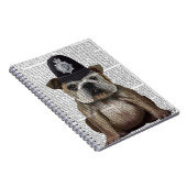 Bulldog Policeman Notizblock (Rechte Seite)