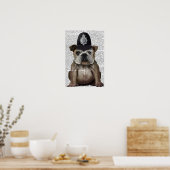 Bulldog Policeman Poster (Küche)