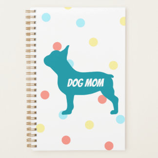 Bulldog Polka Dot Planner Planer