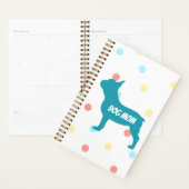 Bulldog Polka Dot Planner Planer (Anzeige)