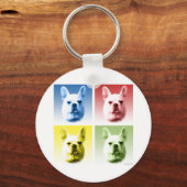 Bulldog-Pop Schlüsselanhänger (Vorderseite)