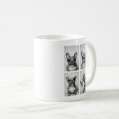 Bulldog-Portrait Kaffeetasse (VorderseiteRechts)