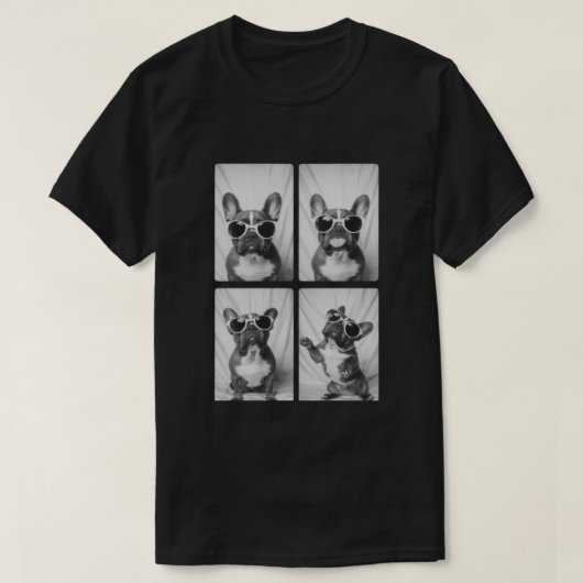 Bulldog-Portrait T-Shirt (Design vorne)