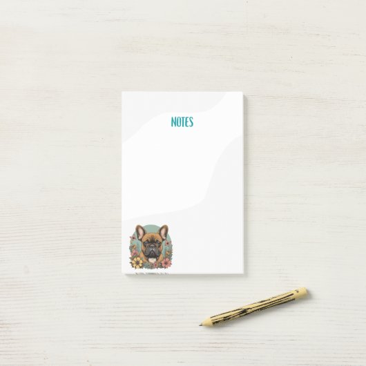 Bulldog Post-it Klebezettel (Auf Schreibtisch)