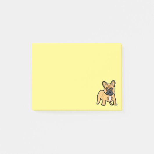 Bulldog Post-it Klebezettel (Vorderseite)
