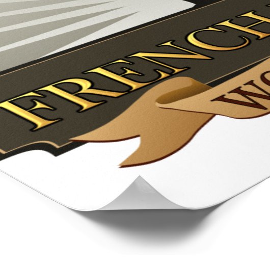 Bulldog Poster (Ecke)