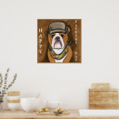 Bulldog Poster (Küche)