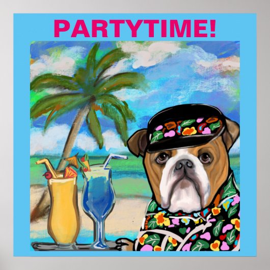 Bulldog Poster (Vorne)