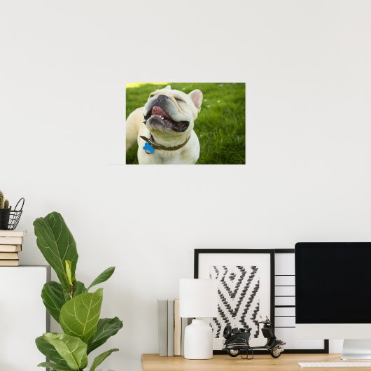 Bulldog Poster (Heimbüro)