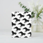 Bulldog Postkarte (Stehend Vorderseite)