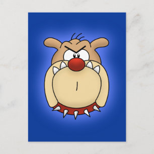 Bulldog Postkarte