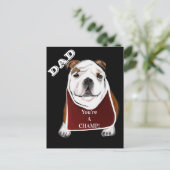 BULLDOG POSTKARTE (Stehend Vorderseite)