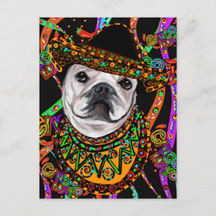 Bulldog Postkarte