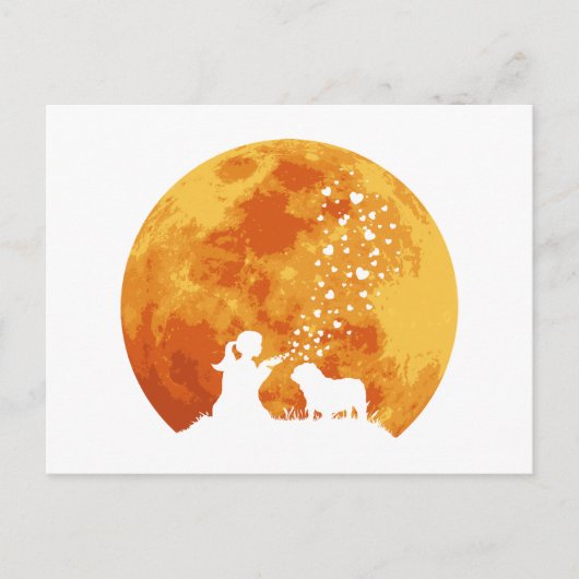 Bulldog Postkarte (Vorderseite)