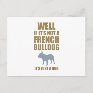 Bulldog Postkarte