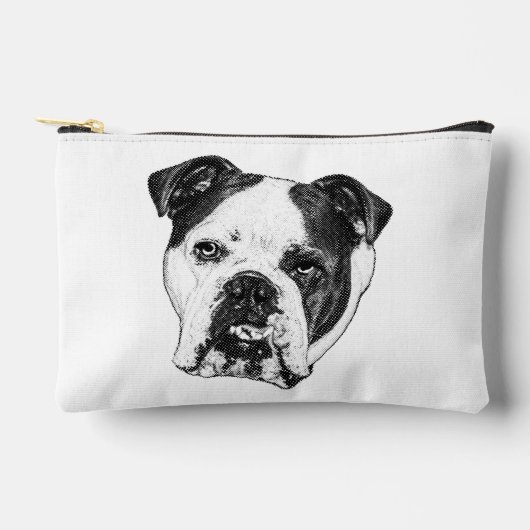 Bulldog-Pouch für Nachtmärkte Zubehörtasche (Vorderseite)