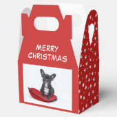 Bulldog Puppy Foto personalizable Geschenkschachtel (Geöffnet)