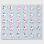 Bulldog Puppy Paper Geschenkpapier (Flach)