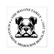 Bulldog Puppy Personalisiertes Thema