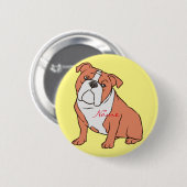 Bulldog-Rasse Thunder_Cove Button (Vorne & Hinten)