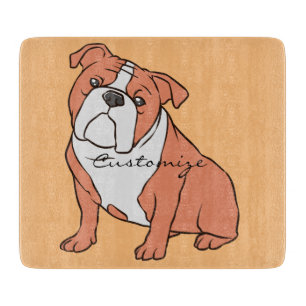 Bulldog-Rasse Thunder_Cove Schneidebrett