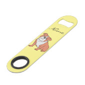 Bulldog-Rasse Thunder_Cove Speed Flaschenöffner (Rückseite Schrägansicht)