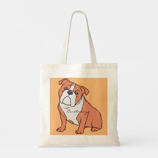 Bulldog-Rasse Thunder_Cove Tragetasche (Rückseite)