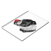Bulldog Red Accent Notes Notizblock (Linke Seite)