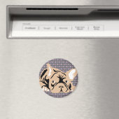 Bulldog-Rose Magnet (In Situ (Geschirrspüler))