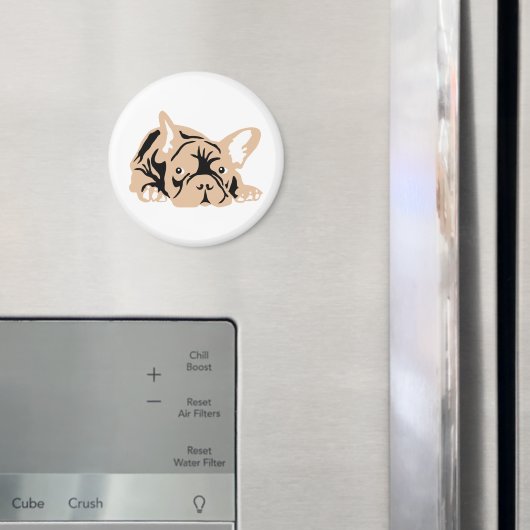 Bulldog-Rose Magnet (In Situ (Kühlschrank))