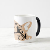 Bulldog-Rose Verwandlungstasse (VorderseiteRechts)