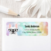 Bulldog-Rücksendeadressen-Aufkleber (Insitu)