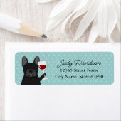 Bulldog-Rücksendeadressen-Aufkleber (Insitu)