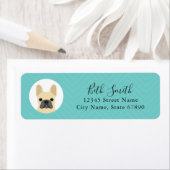 Bulldog-Rücksendeadressen-Aufkleber (Insitu)