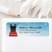 Bulldog-Rücksendeadressen-Aufkleber (Insitu)