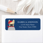 Bulldog-Rücksendeadressen-Aufkleber (Insitu)