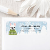 Bulldog-Rücksendeadressen-Aufkleber (Insitu)