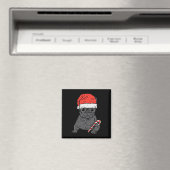 Bulldog Santa Frenchie Hund Weihnachten Weihnachte Magnet (In Situ (Geschirrspüler))